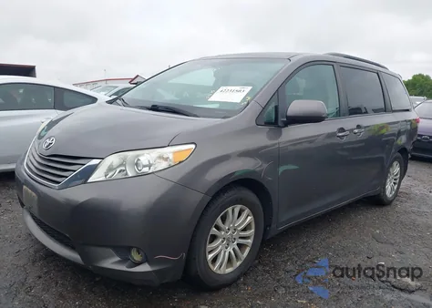 2012 Toyota Sienna Xle V6 8 Passenger from USA, damaged, VIN 5TDYK3DC4CS201095